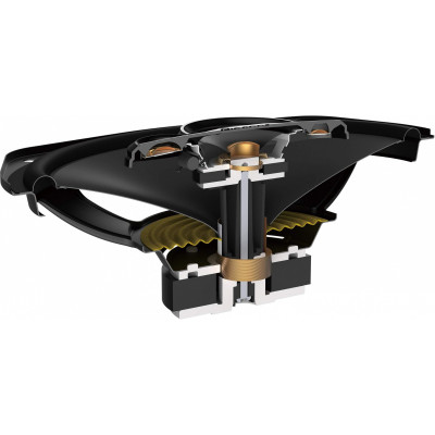 Колонки автомобильные Pioneer TS-A6968S 450Вт 92дБ 4Ом 15x23см (6x9дюйм) (ком.:2кол.) коаксиальные четырехполосные