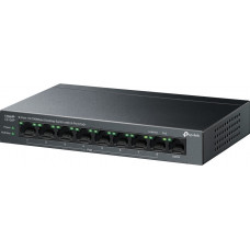 Коммутатор TP-Link LS109P (L2) 9x100Мбит/с 8PoE 8PoE+ 63W неуправляемый