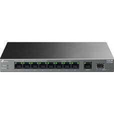 Коммутатор TP-Link LS1210GP (L2) 9x1Гбит/с 1SFP 8PoE 61W неуправляемый