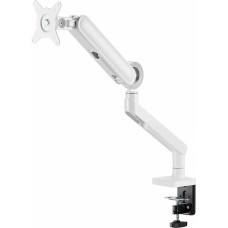 Кронштейн для мониторов Ultramounts UM719W белый 17"-35" макс.10.5кг крепление к столешнице поворот и наклон