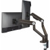 Кронштейн для мониторов Ultramounts UM733BR черный/коричневый 17"-32" макс.8кг крепление к столешнице поворот и наклон