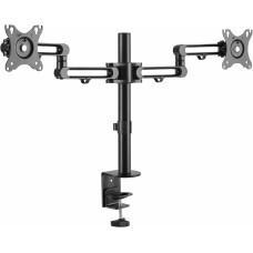 Кронштейн для мониторов Ultramounts UM737 черный 17"-32" макс.8кг крепление к столешнице поворот и наклон
