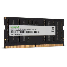 Память DDR5 32GB 4800MHz Digma DGMAS54800032D RTL PC5-38400 CL40 SO-DIMM 262-pin 1.1В dual rank Ret