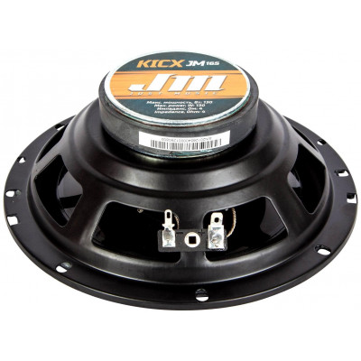 Колонки автомобильные Kicx JM-165 130Вт 89дБ 4Ом 16.5см (6 1/2дюйм) (ком.:2кол.) коаксиальные трехполосные