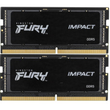 Память DDR5 2x32GB 5600MHz Kingston KF556S40IBK2-64 Fury Impact RTL PC5-44800 CL40 SO-DIMM 262-pin 1.1В dual rank Ret
