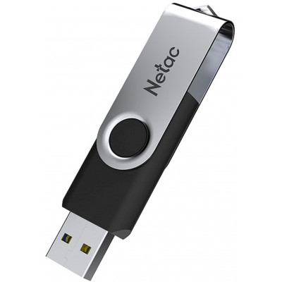 Флеш Диск Netac 256GB U505 NT03U505N-256G-30BK USB3.0 черный/серебристый