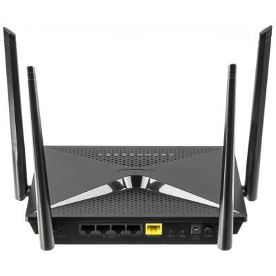 Роутер беспроводной D-Link DIR-853/URU/R3A AC1200 10/100/1000BASE-TX/4G ready черный