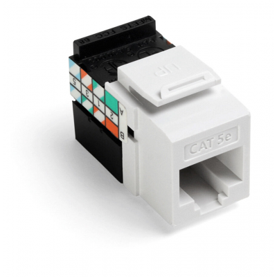 Модуль Brand-Rex 5G108-RW5 информ. GigaMaxRJ45 кат.5E бел. (упак.:1шт)