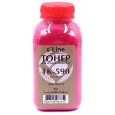 Тонер Kyocera FS-C5250 банка 90г TK-590 M БУЛАТ s-Line