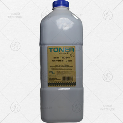 Тонер HP LJ M252/277/452/477/552/M175/251/275/351/451/475/551/CP1025/1215/1525/2025/2500/3x00/4x00/5x00(TMC-040), 1 кг, Cyan, Imex, WT
