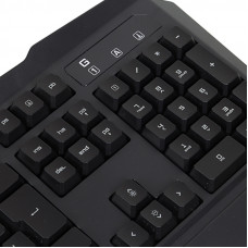 Клавиатура A4 Bloody B314 черный USB Multimedia for gamer LED (подставка для запястий)