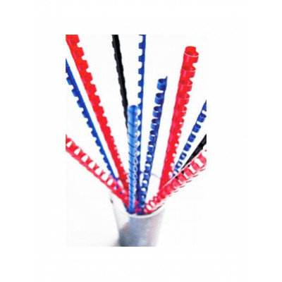 Пружины для переплета пластиковые Fellowes d=22мм 151-180лист A4 белый (50шт) CRC-53478 (FS-53478)