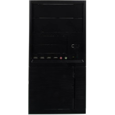 Корпус LinkWorld 727-21 черный без БП mATX 2x80mm 2x92mm 4xUSB2.0 audio