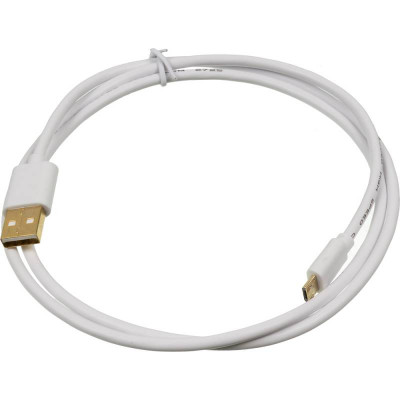 Кабель 2A Square micro USB B (m) USB A(m) 1м белый