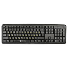 Клавиатура Оклик 130M черный USB (337077)