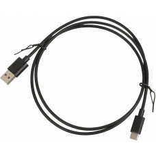 Кабель USB (m)-USB Type-C (m) 1м черный