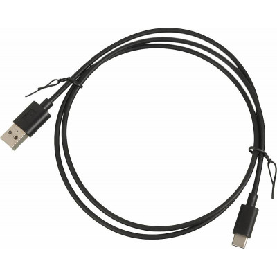 Кабель USB (m)-USB Type-C (m) 1м черный