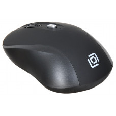 Мышь Оклик 415MW черный оптическая 1600dpi беспров. USB для ноутбука 4but (351684)