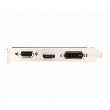 Видеокарта MSI PCI-E 2.0 GT 710 2GD3H LP NVIDIA GeForce GT 710 2Gb 64bit DDR3 954/1600 DVIx1 HDMIx1 CRTx1 HDCP Ret low profile