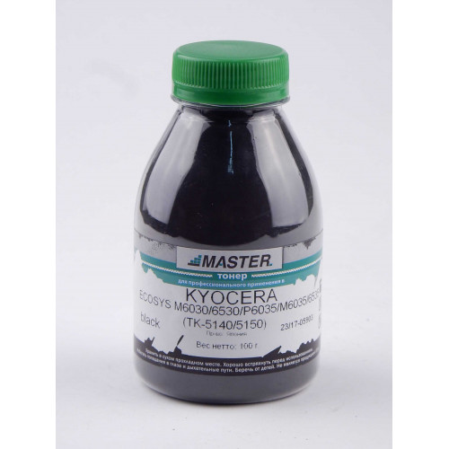 Тонер Kyocera ECOSYS M6030 банка 125г TK-5140 Black БУЛАТ s-Line