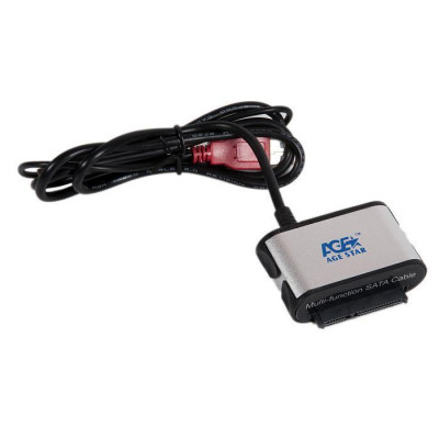 Внешний корпус AgeStar SUBCA универ. переходник usb2.0 to 5,25"dvd+3,5"hdd SATA