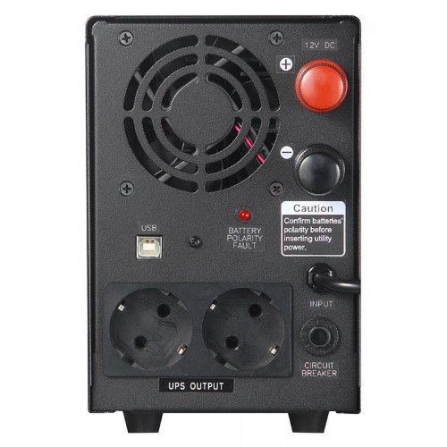 Источник бесперебойного питания Powercom Infinity INF-1500 1050Вт 1500ВА черный без батареи