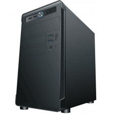 Корпус Accord ACC-B022 черный без БП mATX 1x80mm 1x92mm 2x120mm 4xUSB2.0 audio