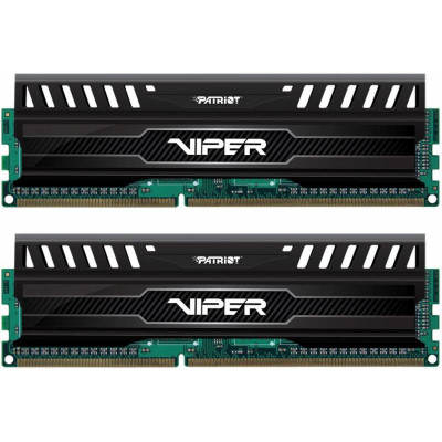 Память DDR3 2x4Gb 1600MHz Patriot PV38G160C9K Viper 3 RTL PC3-12800 CL9 DIMM 240-pin 1.5В