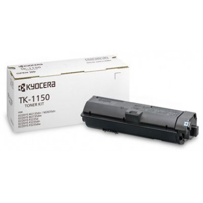 Картридж лазерный Kyocera TK-1150 1T02RV0NL0 черный (3000стр.) для Kyocera P2235dn/P2235dw/M2135dn/M2635dn/M2635dw/M2735dw