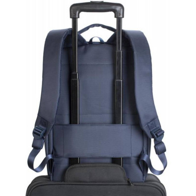 Рюкзак для ноутбука 15.6" Riva 8262 синий полиэстер женский дизайн (8262 BLUE)