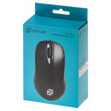 Мышь Оклик 305M черный оптическая 1000dpi USB 3but (412850)