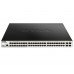 Коммутатор D-Link DGS-1210-52MPP/ME/B (L2) 48x1Гбит/с 4SFP 48PoE 740W управляемый