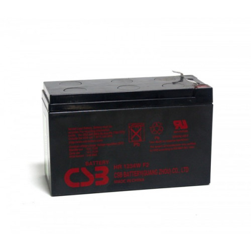 Аккумулятор для ИБП CSB HR1234W F2 12В 9Ач