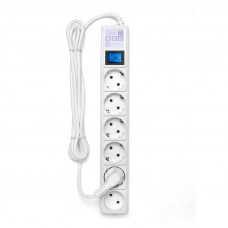 Сетевой фильтр Powercube SPG(5+1)-16B-3M-WHITE 3м (6 розеток) белый (коробка)