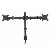 Кронштейн для мониторов Cactus CS-VM-D29-BK черный 13"-27" макс.8кг настольный поворот и наклон
