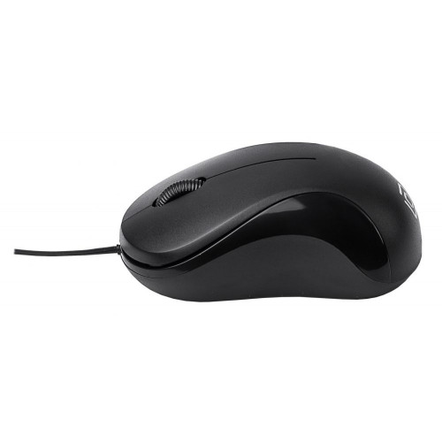 Мышь Оклик 115SR черный оптическая 1000dpi USB для ноутбука 3but (492888)