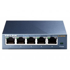 Коммутатор TP-Link TL-SG105 (L2) 5x1Гбит/с неуправляемый