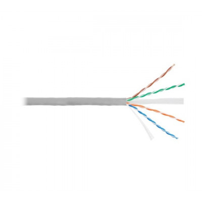 Кабель NIKOLAN U/UTP, 4 пары, Кат.6, 24 AWG, внутренний, PVC