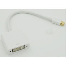 Переходник miniDisplayPort (m) DVI (f) белый