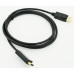 Кабель HDMI (m) DisplayPort (m) 2м черный
