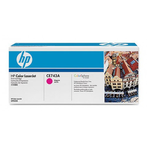 Картридж лазерный HP 307A CE743A пурпурный (7300стр.) для HP CLJ CP5225