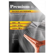 Обложки для переплёта Office Kit A4 150мкм прозрачный (100шт) PCA400150