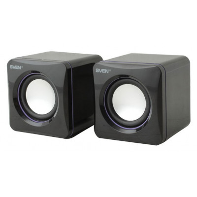 Колонки Sven 315 2.0 черный 5Вт