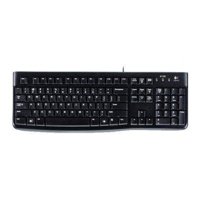 Клавиатура Logitech K120 черный USB (920-002522)