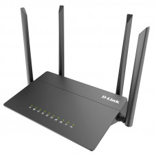 Роутер беспроводной D-Link DIR-815/RU/R4A AC1200 10/100BASE-TX/4G ready черный