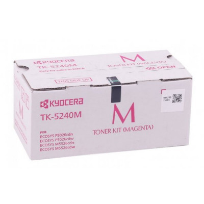 Картридж лазерный Kyocera TK-5240M 1T02R7BNL0 пурпурный (3000стр.) для Kyocera P5026cdn/cdw M5526cdn/cdw