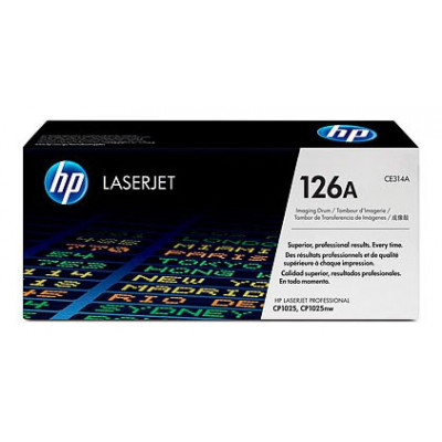 Блок фотобарабана HP 126A CE314A ч/б:14000стр. цв:7000стр. для LJ CP1025 HP Блок фотобарабана HP 126A CE314A ч/б:14000стр. цв:7000стр. для LJ CP1025 HP
