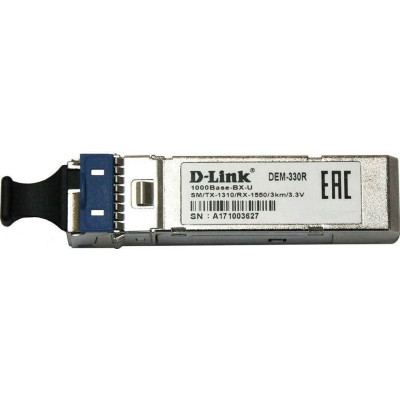 Трансивер D-Link 330R/3KM/A1A SC DEM-330R/3KM