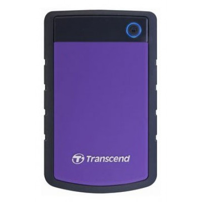 Жесткий диск Transcend USB3.0 1TB TS1TSJ25H3P StoreJet 25H3P (5400rpm) 2.5" фиолетовый