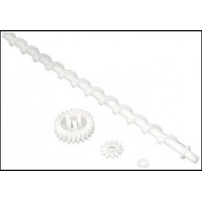 Шнек + шестерня привода драм-картриджа DK-5230/5231 Kyocera ECOSYS P5021/P5026 302R793010/302R793020